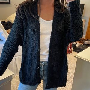 Abercrombie & Fitch Knit Sweater Button Cardigan